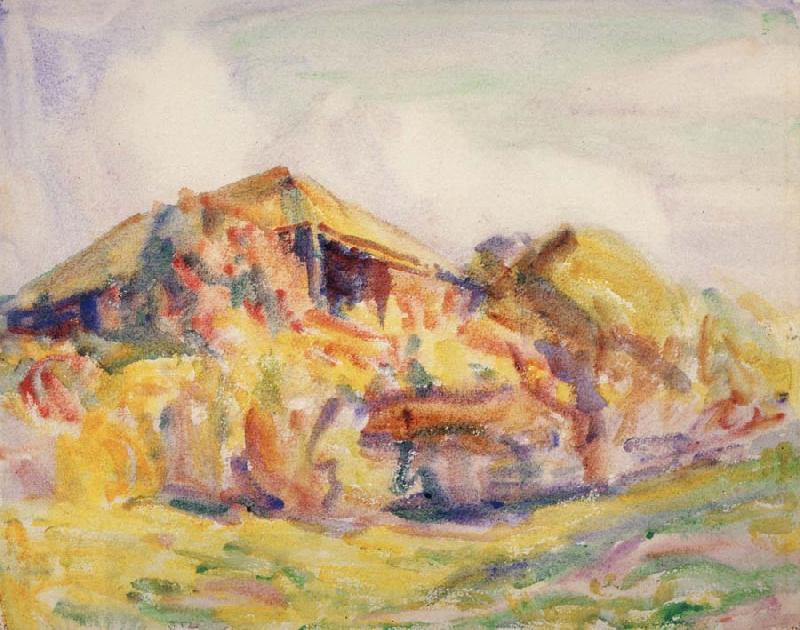 John Russell Muscovy bungalow from below China oil painting art